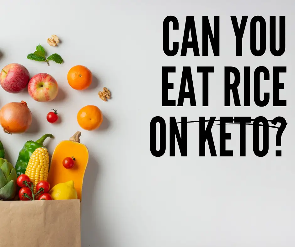 can you eat rice on keto